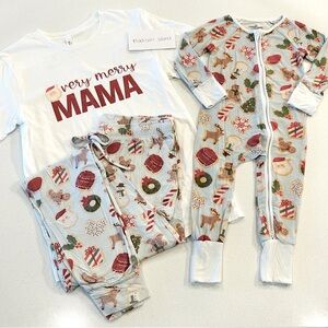 Caden Lane Women’s Christmas Pajamas and Shirt